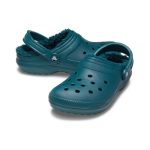 Γυναικείο σαμπό Croc’s Classic Lined Clog 203591 Evergreen - Image 6