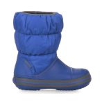 Παιδικά μποτάκια Crocs Winter Puff Cerulean Blue/light Grey 14613-4BH