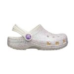 Crocs Classic Glitter Clog White