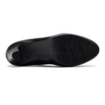 Tamaris μαύρη γυναικεία δερμάτινη γόβα - Image 7