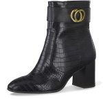 Γυναικεία μαύρα δερμάτινα Tamaris 1-25348-25 028 - Image 4