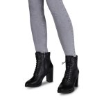 Μαύρα γυναικεία μποτάκια Tamaris 1-25122-25 003 - Image 6