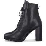 Μαύρα γυναικεία μποτάκια Tamaris 1-25122-25 003 - Image 7