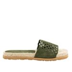 Γυναικεία δερμάτινα σανδάλια Prades-001 Yokono σε Πράσινο Χρώμα