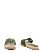 Γυναικεία δερμάτινα σανδάλια Prades-001 Yokono σε Πράσινο Χρώμα - Image 5