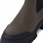 Γυναικείο μποτάκι σε λαδί - μαύρο χρώμα Tamaris 1-1-25921-37-710