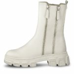 Γυναικείο μποτάκι σε λευκό χρώμα Tamaris 1-1-25433-27 107