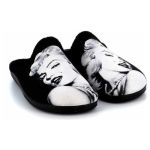 Γυναικείες παντόφλες χειμερινές ADAMS 1-624-21601-29 Μαύρο