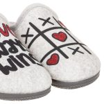 Γυναικείες παντόφλες χειμερινές ADAMS 624-21585-29 Γκρι - Image 3