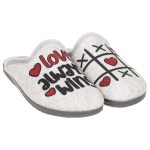 Γυναικείες παντόφλες χειμερινές ADAMS 624-21585-29 Γκρι