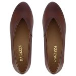 Ragazza 0114 Γυναικείες Πλατφόρμες Χαμηλές σε Ταμπά Χρώμα - Image 4