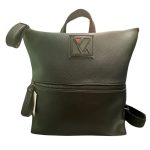 Andlion 0012A μαύρο δέρμα γυναικείο σακίδιο πλάτης - Image 3