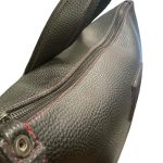 Andlion 0012A μαύρο δέρμα γυναικείο σακίδιο πλάτης - Image 4