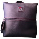 Andlion 0012A μαύρο δέρμα γυναικείο σακίδιο πλάτης