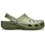 Crocs Classic Army Green Αντιολισθητικό Unisex Σαμπό Πράσινο