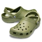 Crocs Classic Army Green Αντιολισθητικό Unisex Σαμπό Πράσινο - Image 3