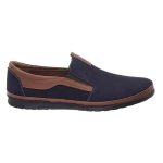 1041 Safe Step μπλε δερμάτινο ανατομικό υπόδημα