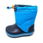Crocs Παιδικές Γαλότσες για Αγόρι με Εσωτερική Επένδυση Μπλε Crocband Lodgepoint 203509-4A5 - Image 4