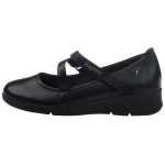 Γυναικείο Μαύρo δερμάτινο παπούτσι Ragazza 0175 - Image 6