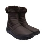 Γυναικεία μποτάκια Apre Adam's 591-22508 σε λαδί χρώμα - Image 3