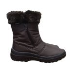 Γυναικεία μποτάκια Apre Adam's 591-22508 σε λαδί χρώμα - Image 6