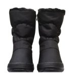 Adam's Shoes Γυναικεία Μποτάκια με Πλατφόρμα & Γούνα Μαύρα - Image 4