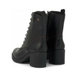 Ragazza 0579 Δερμάτινα Γυναικεία Αρβυλάκια με Τακούνι μαύρο - Image 3