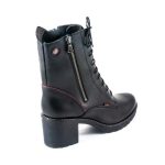 Ragazza 0579 Δερμάτινα Γυναικεία Αρβυλάκια με Τακούνι μαύρο - Image 4