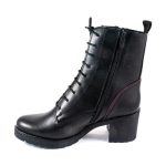 Ragazza 0579 Δερμάτινα Γυναικεία Αρβυλάκια με Τακούνι μαύρο - Image 7