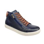 Γυναικεία  μπλε μποτάκια SAFE STEP 40801 - Image 4