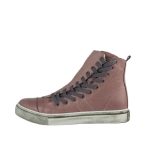 SAFE STEP Μποτάκι δερμάτινο ανατομικό Safestep (KA1755) Ροζ