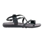 S406 Fantasy Sandals Δερμάτινα Γυναικεία Σανδάλια Ανατομικά σε Μαύρο Χρώμα - Image 6