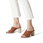 Γυναικείες δερμάτινες πλατφόρμες cognan Tamaris 1-1-27224-28 327 - Image 6