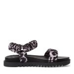 Γυναικεία σανδάλια textile Tamaris μαύρα