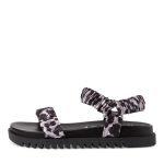 Γυναικεία σανδάλια textile Tamaris μαύρα - Image 3