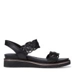 Γυναικεία σανδάλια Tamaris μαύρα mix