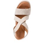 Tamaris Ανατομικές Καλοκαιρινές Γυναικείες Πλατφόρμες Μπεζ - Image 6