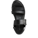 Tamaris Ανατομικές Καλοκαιρινές Γυναικείες Πλατφόρμες Μαύρες - Image 6