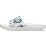 Crocs classic tie dye graphic slides white 206520-928 - Image 3