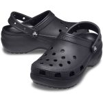 Crocs Classic Platform W Αντιολισθητικό Σαμπό Μαύρο - Image 4