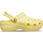 Crocs Classic Platform Clog W Banana Σαμπό Κίτρινο