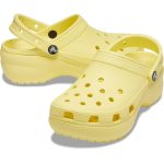 Crocs Classic Platform Clog W Banana Σαμπό Κίτρινο - Image 4