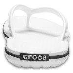 Crocs Crocband Flip Flops σε Λευκό Χρώμα 11033-100 - Image 4
