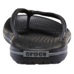 Crocs Flip Crocband Flip Flops σε Μαύρο Γκρι χρώμα 11033-0DD - Image 5