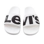 Levi's Ανδρικές Παντόφλες Καλοκαιρινές Κολυμβητηρίου Λευκές 231548-794-51 - Image 4