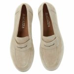 Ragazza Γυναικεία Loafers σε Μπεζ Χρώμα - Image 3