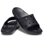 Crocs Classic Slides σε Μαύρο Χρώμα. - Image 3