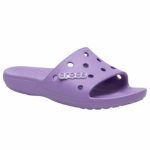 Crocs Classic Slides σε Μωβ Χρώμα - Image 5