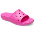 Crocs Classic Slides σε Ροζ Χρώμα - Image 3