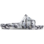 Classic Crocs Marbled Slide - Light Grey/Multi